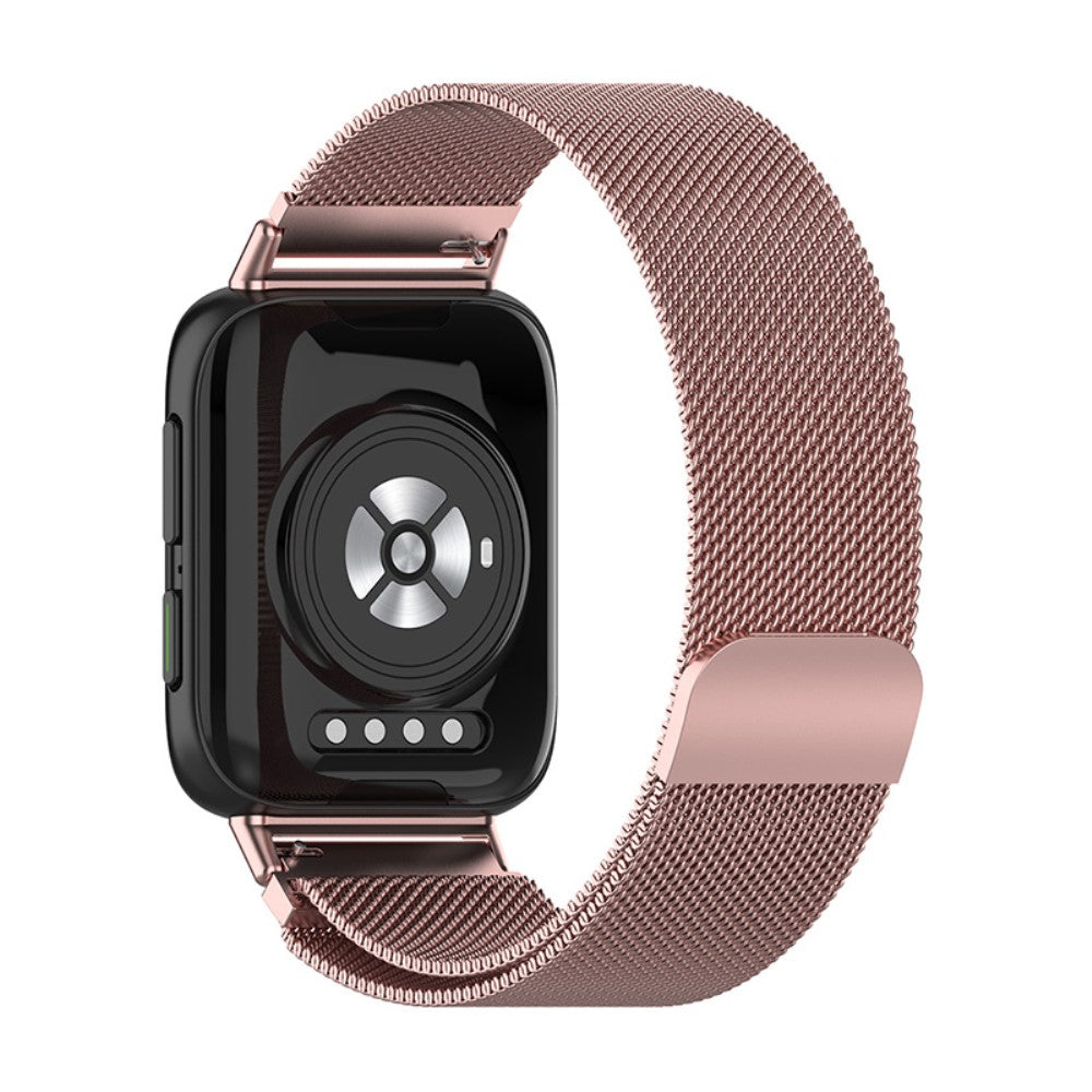 Vildt Sejt Metal Rem passer til Oppo Watch 2 (42mm)