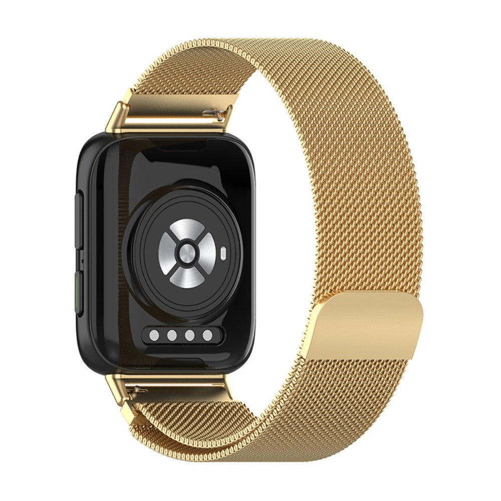 Vildt Sejt Metal Rem passer til Oppo Watch 2 (42mm)