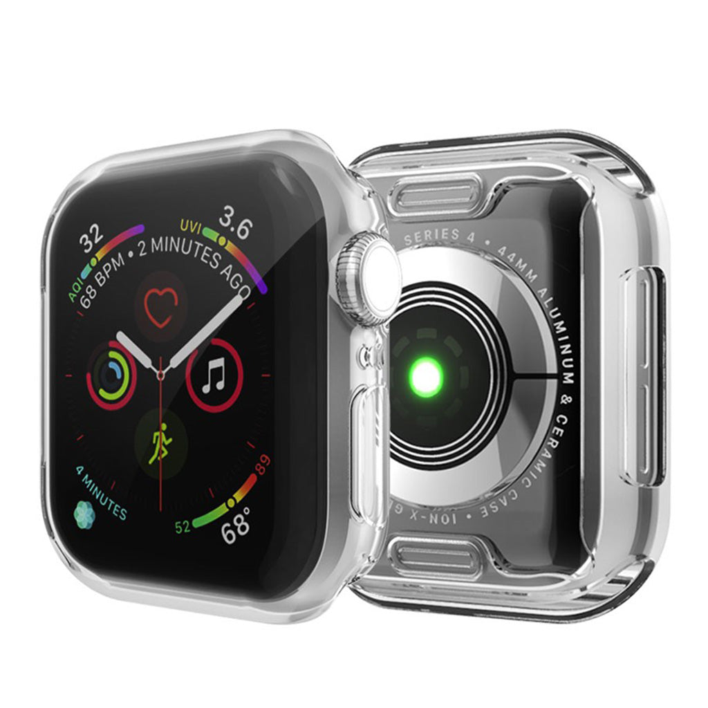 Gennemsigtig Silikone Bumper passer til Apple Watch Series 1-3 38mm