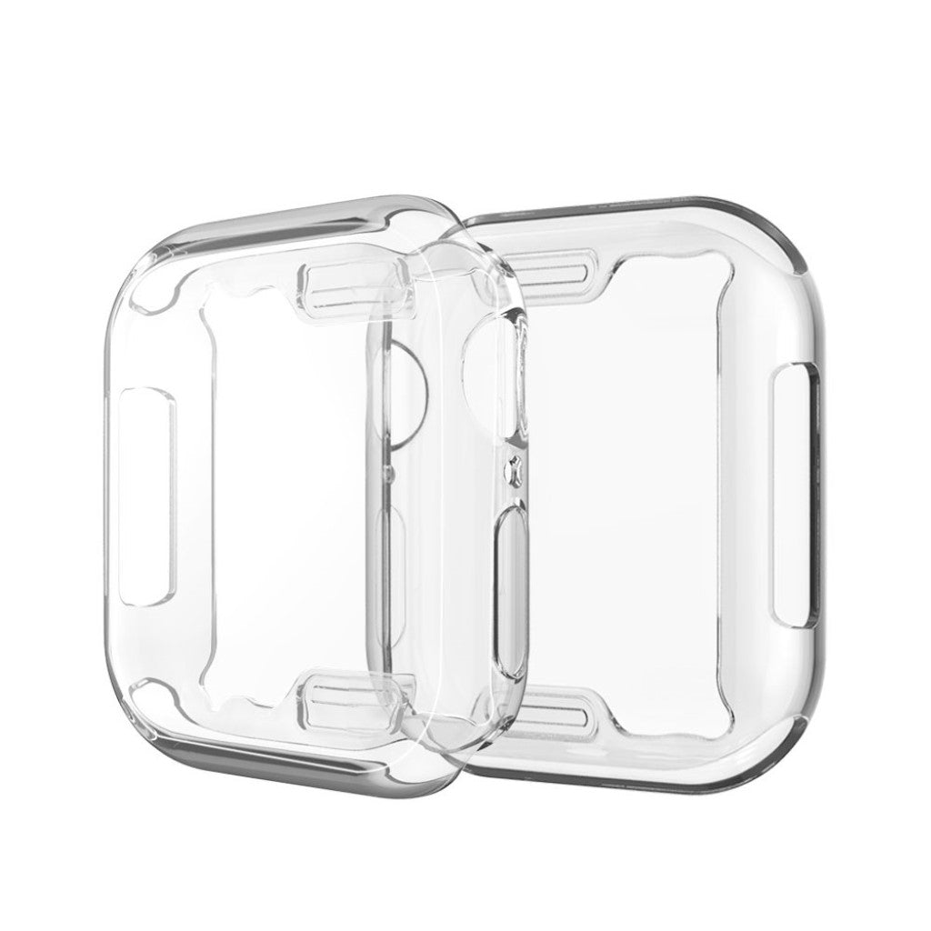 Gennemsigtig Silikone Bumper passer til Apple Watch Series 1-3 38mm