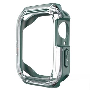 Gennemsigtig Silikone Bumper passer til Apple Watch Series 7 45mm