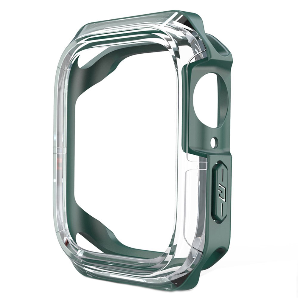 Gennemsigtig Silikone Bumper passer til Apple Watch Series 7 45mm