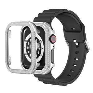 Metal og Rhinsten Universal Bumper passer til Apple Smartwatch