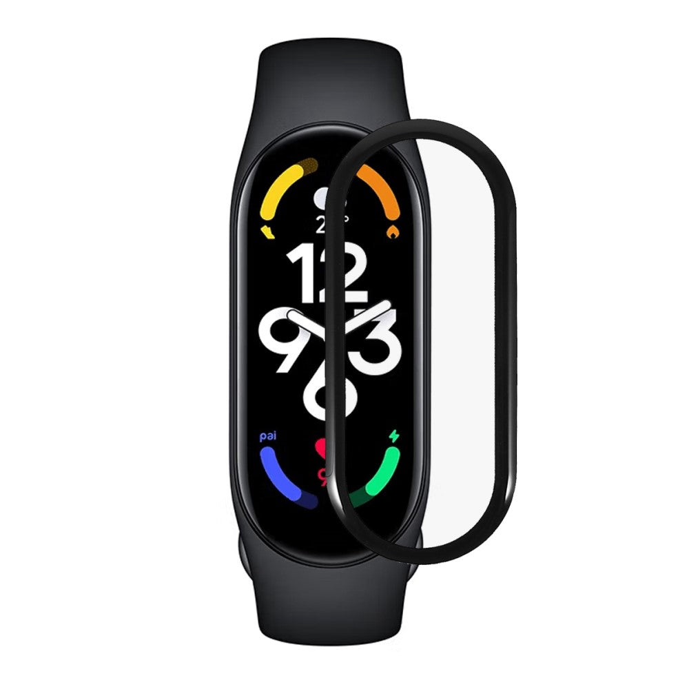 Silikone Universal Skærmbeskytter passer til Xiaomi Smart Band 8 / Xiaomi Mi Band 7