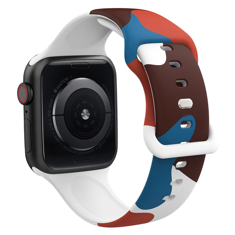 Smuk Silikone Rem passer til Apple Watch Series 7 41mm