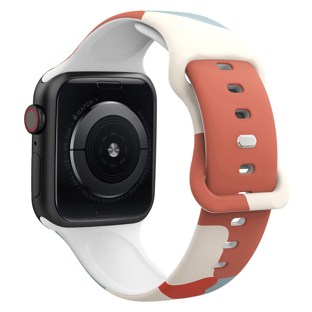 Smuk Silikone Rem passer til Apple Watch Series 7 41mm