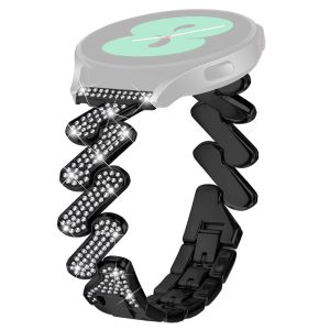 Supercool Metal Og Rhinsten Universal Rem passer til Smartwatch