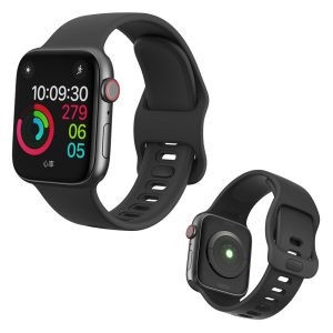 Superflot Silikone Rem passer til Apple Watch Series 5 44mm