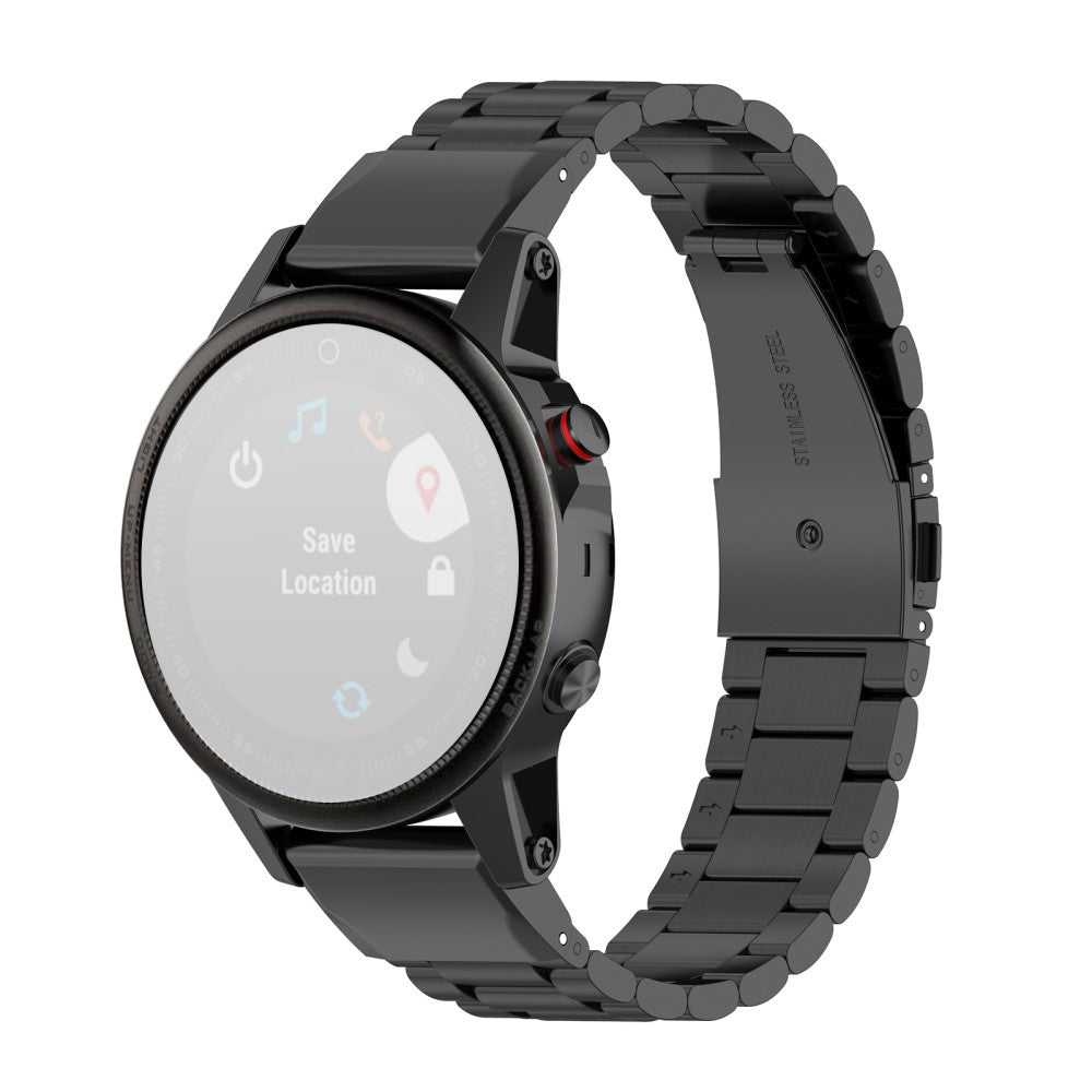 Cool Metal Universal Rem passer til Garmin Smartwatch