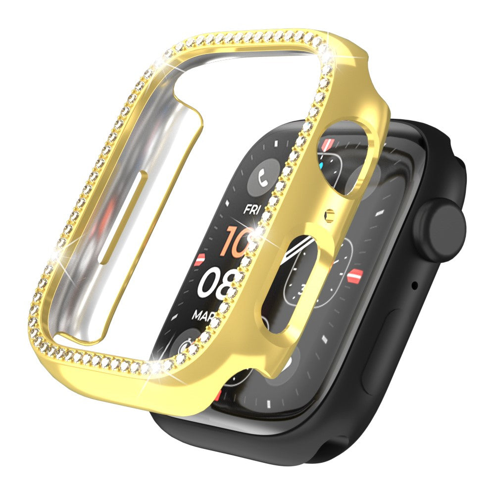 plastik-og-rhinsten-universal-bumper-passer-til-apple-smartwatch_3.jpg Plastik og Rhinsten Universal Bumper passer til Apple Smartwatch Online salg
