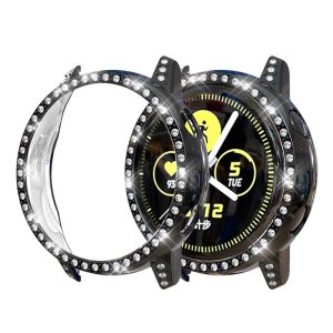 Rhinsten og Silikone Bumper passer til Samsung Galaxy Watch Active