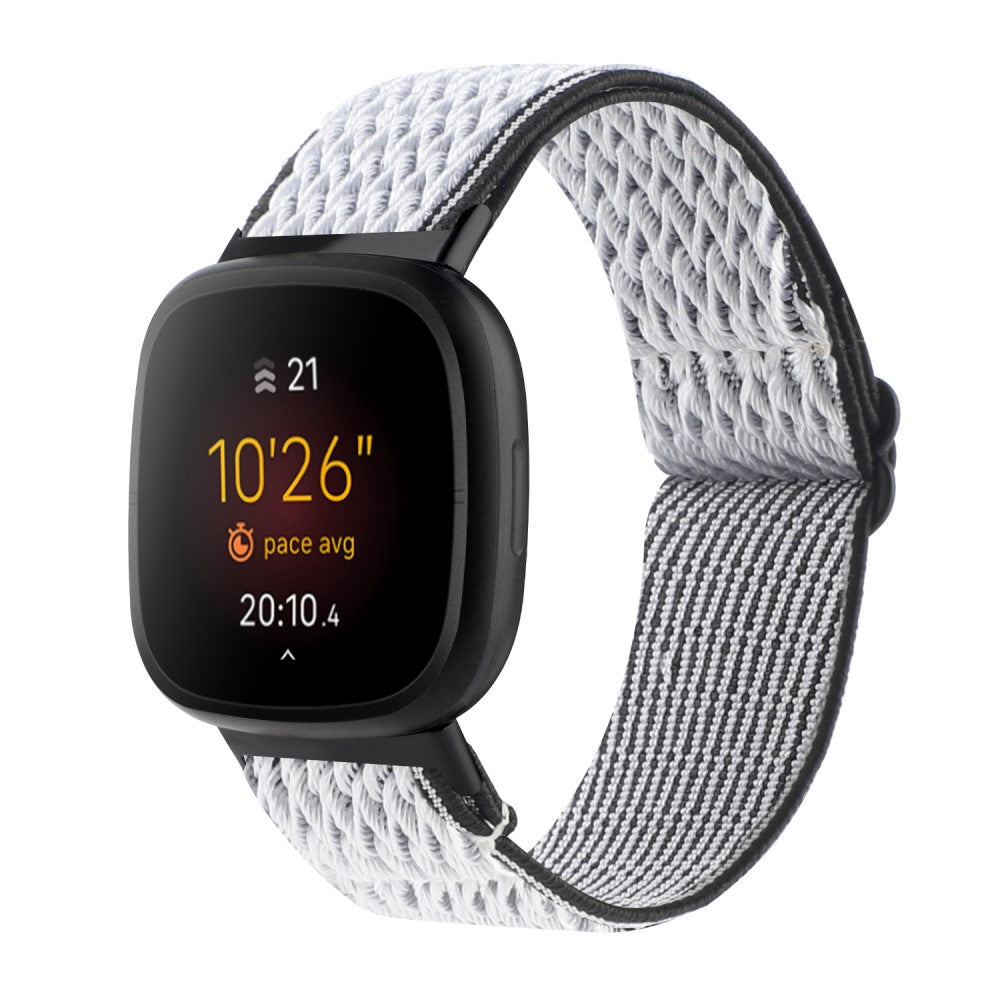 Rigtigt Pænt Nylon Universal Rem passer til Fitbit Smartwatch Hot på udsalg