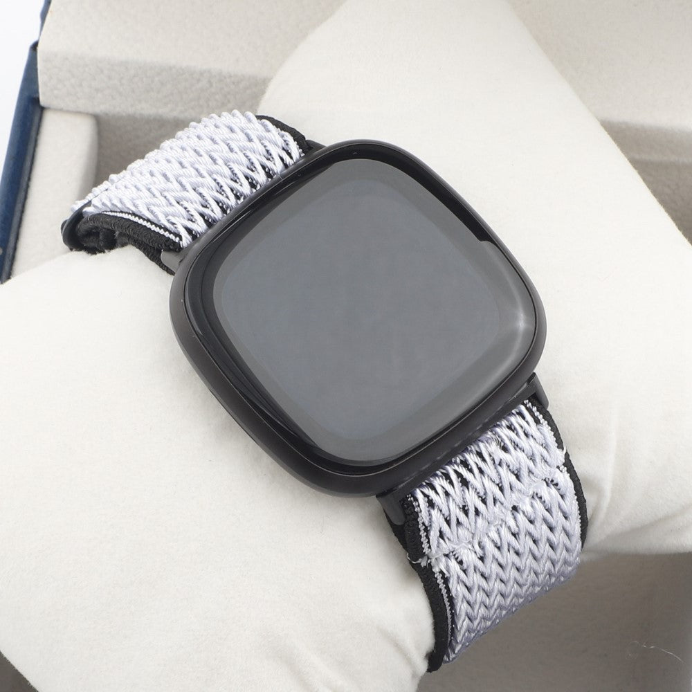 Rigtigt Pænt Nylon Universal Rem passer til Fitbit Smartwatch Hot på udsalg