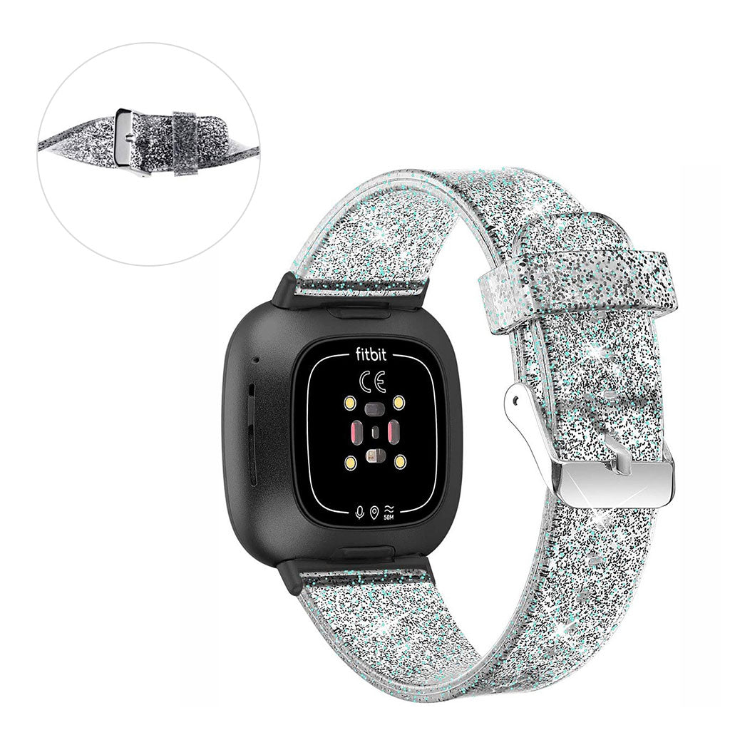 Sejt Silikone Universal Rem passer til Fitbit Sense 1 / Fitbit Versa 3