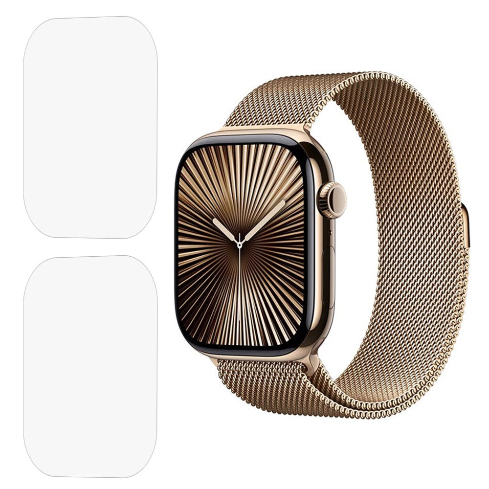 Silikone Skærmbeskytter passer til Apple Watch Series 10 46mm