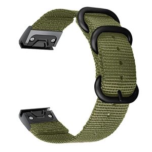 Skøn Nylon Universal Rem passer til Garmin Smartwatch
