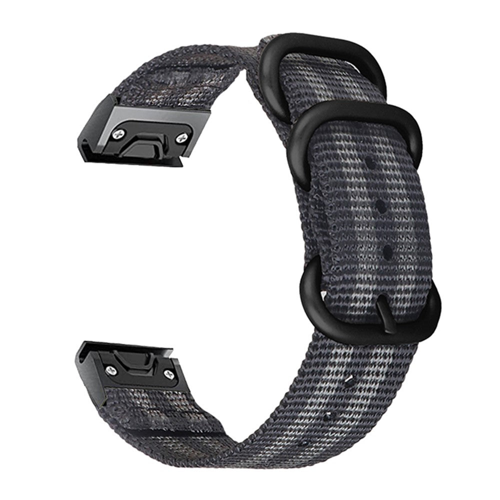 Skøn Nylon Universal Rem passer til Garmin Smartwatch