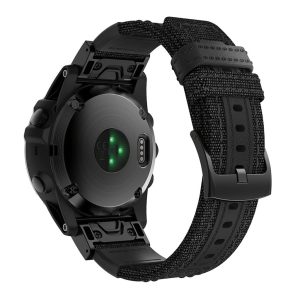 Vildt Hårdfør Ægte Læder Universal Rem passer til Garmin Smartwatch