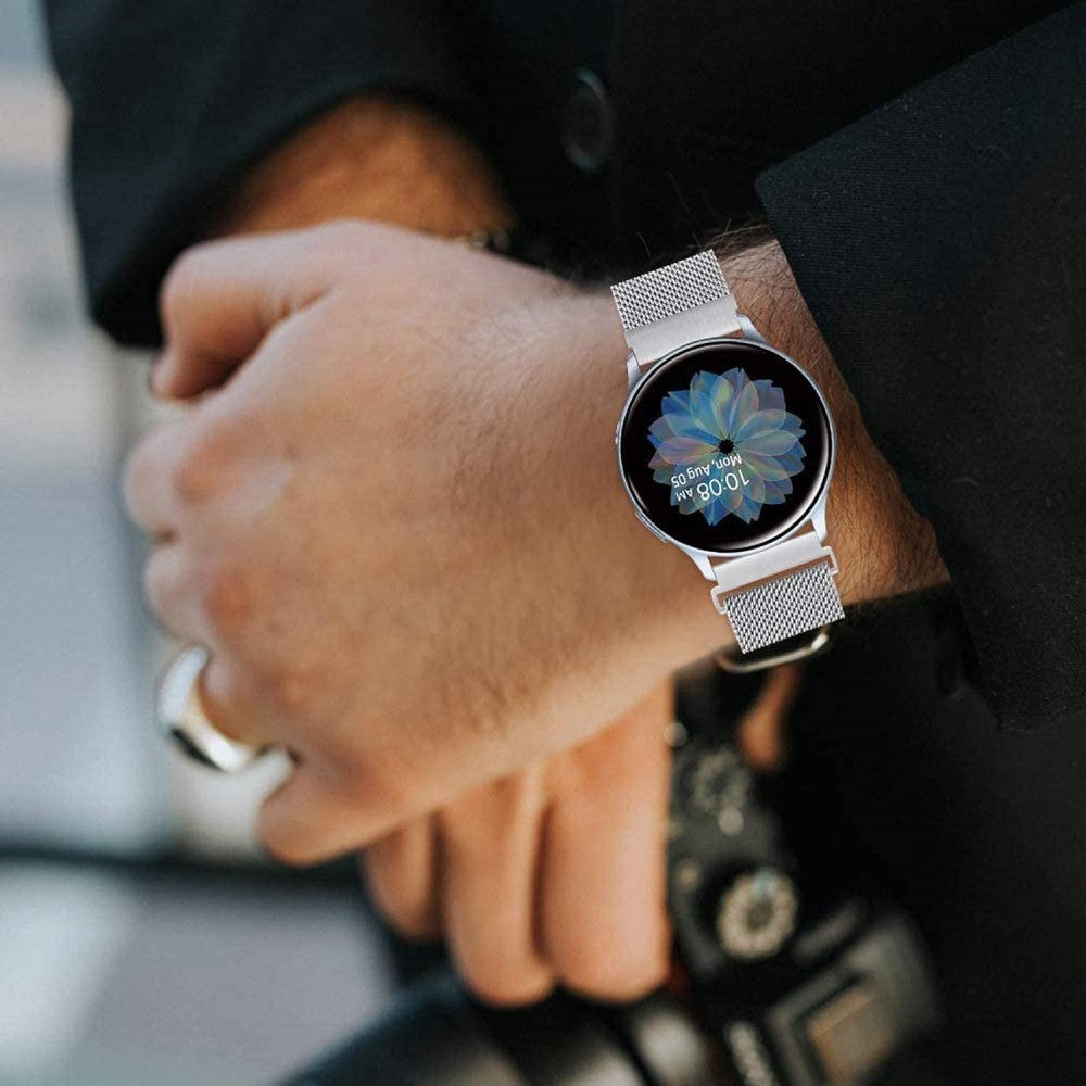 Vildt Kønt Metal Rem passer til Garmin Vivoactive HR Mode