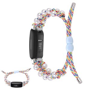 Vildt Smuk Nylon Rem passer til Fitbit Inspire 2