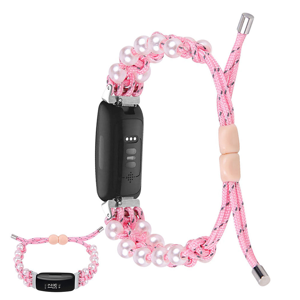 Vildt Smuk Nylon Rem passer til Fitbit Inspire 2