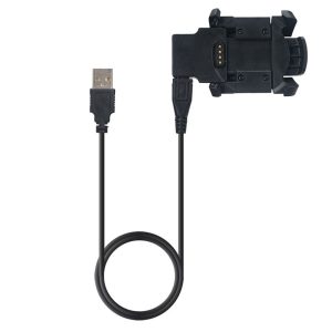 1m Plastik USB Opladningskabel passer til Garmin Quatix 3 / Garmin Fenix 3
