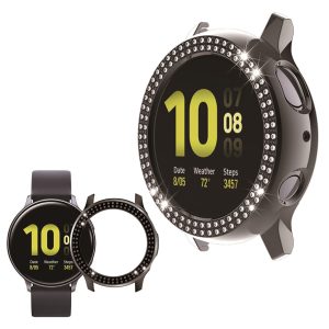 Elegant Rhinsten og Silikone Bumper passer til Samsung Galaxy Watch Active 2 - 40mm
