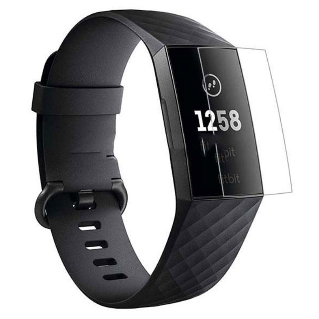 Plastik Skærmbeskytter passer til Fitbit Charge 3 Mode