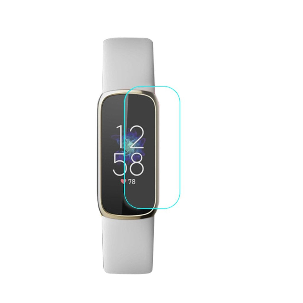 Plastik Skærmbeskytter passer til Fitbit Luxe Online salg