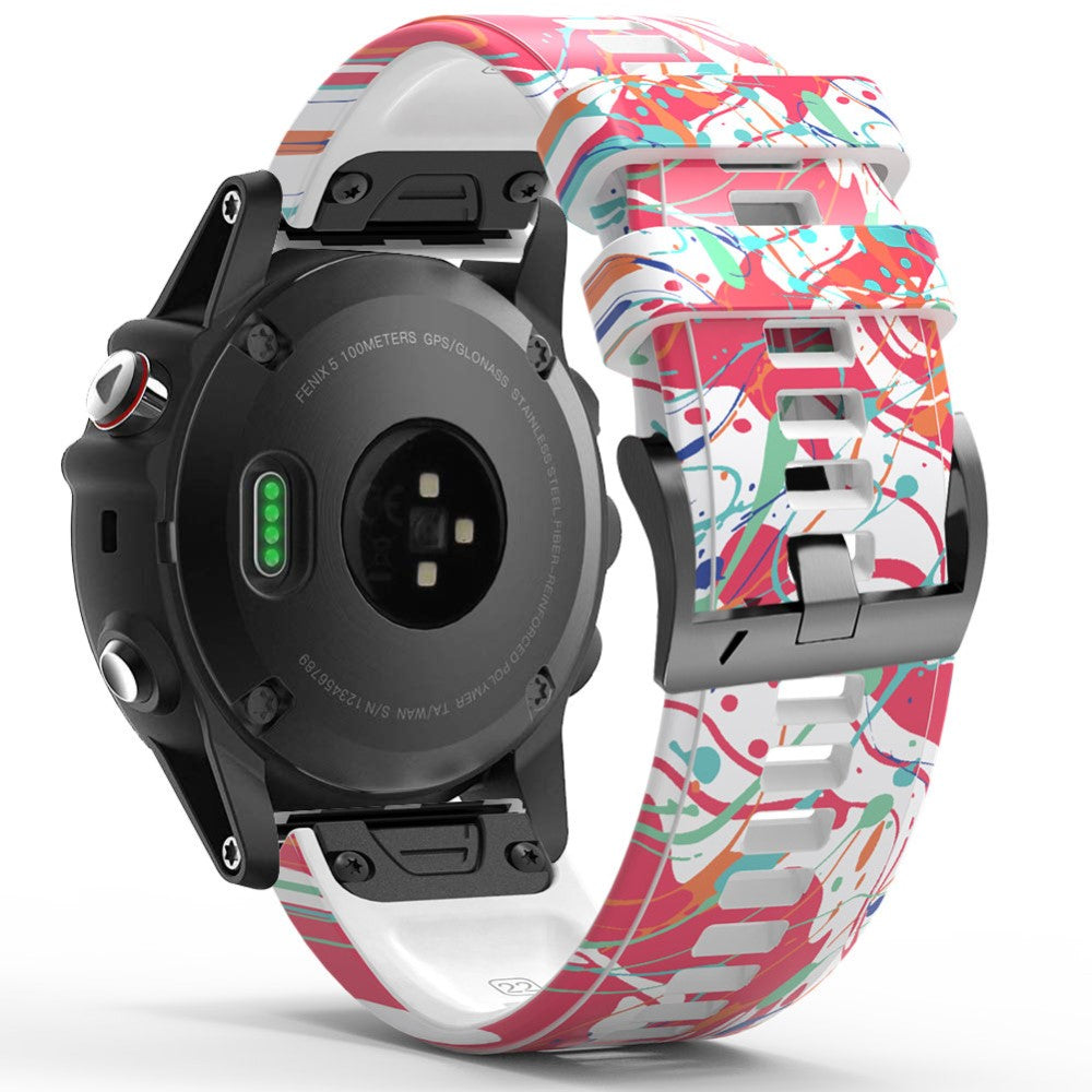 Smuk Silikone Universal Rem passer til Smartwatch