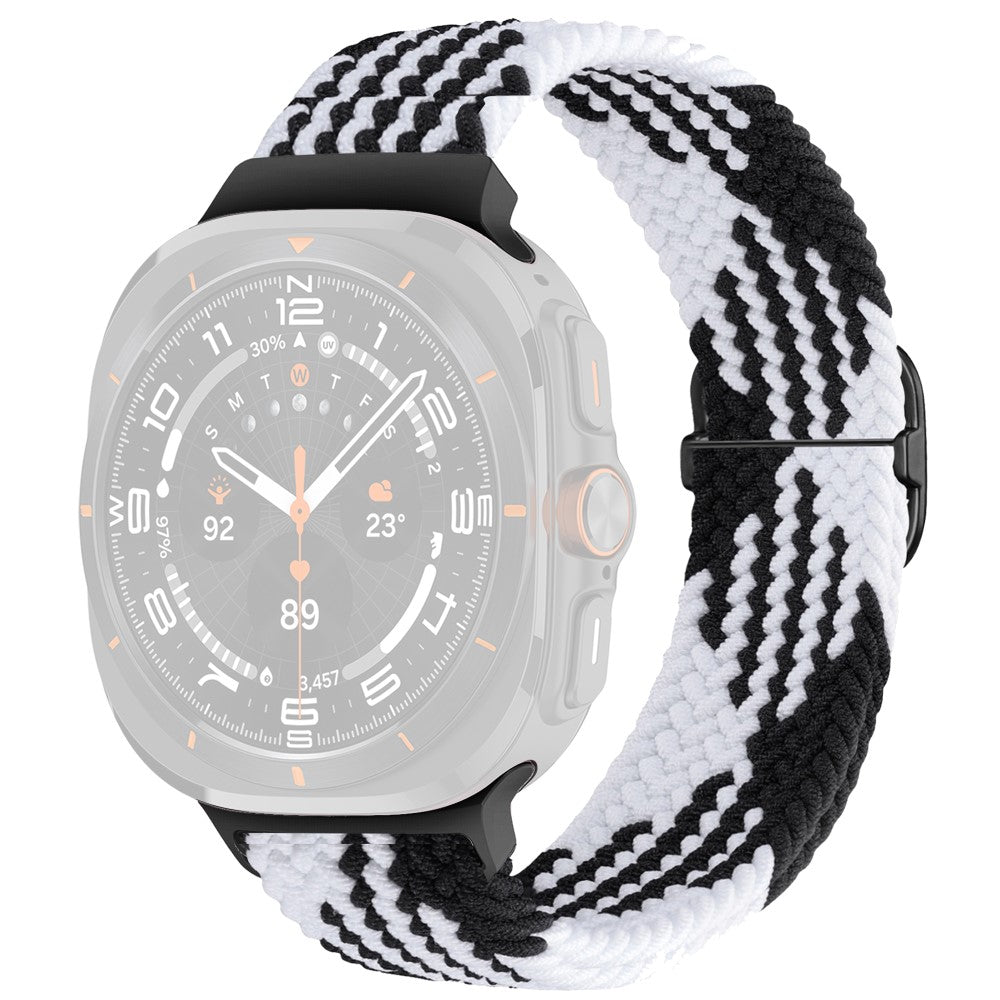 vildt-rart-nylon-rem-passer-til-samsung-galaxy-watch-ultra-47mm_3.jpg Vildt Rart Nylon Rem passer til Samsung Galaxy Watch Ultra 47mm