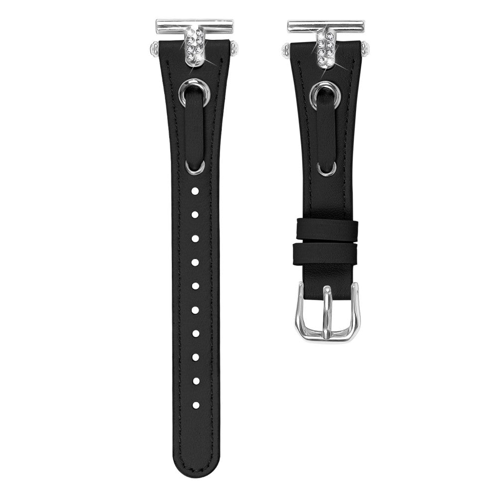 Ægte Læder Universal Rem passer til Garmin Forerunner 645 / Garmin Forerunner 645 Music