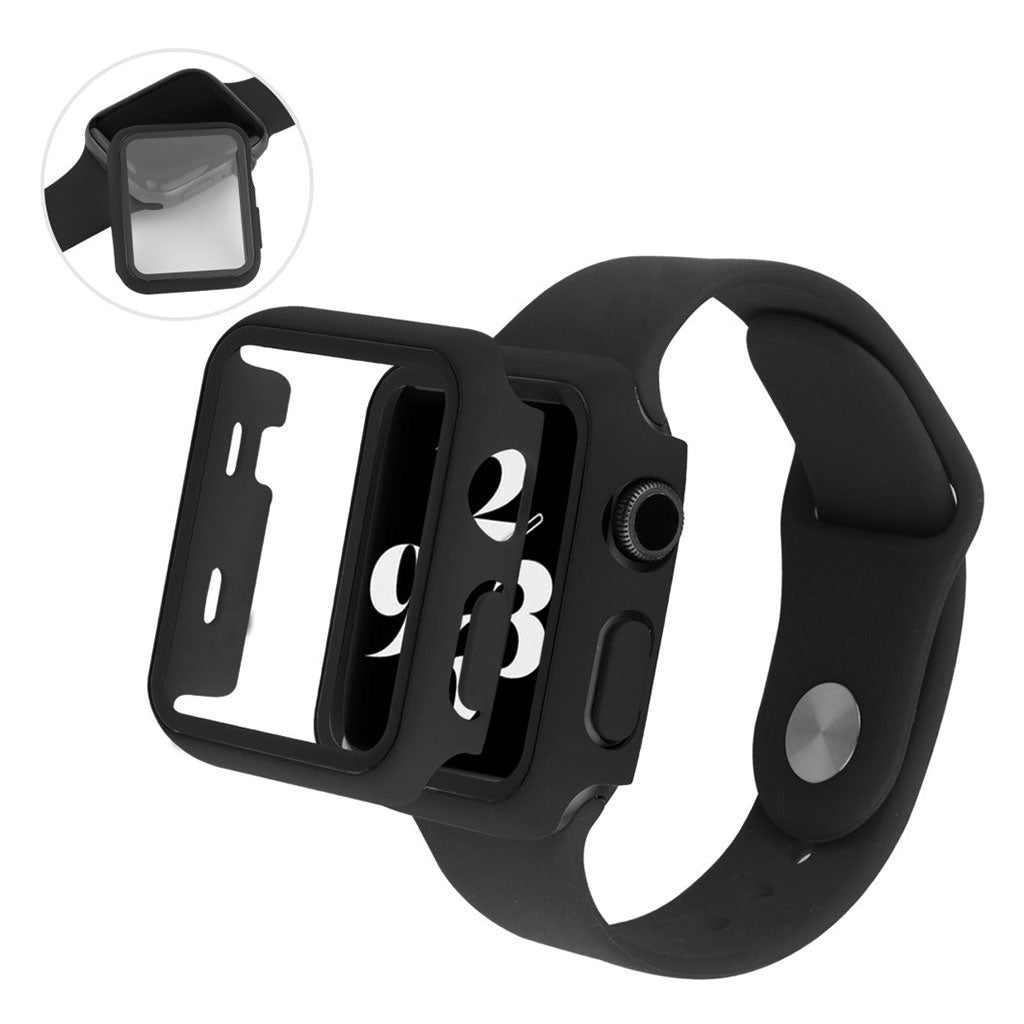 Eminent Silikone Og Glas Rem passer til Apple Watch Series 1-3 38mm