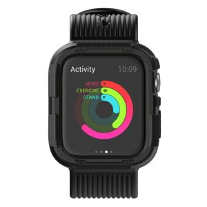 Silikone Universal Rem passer til Apple Watch Series 5 44mm / Apple Watch 44mm Online Hot Salg