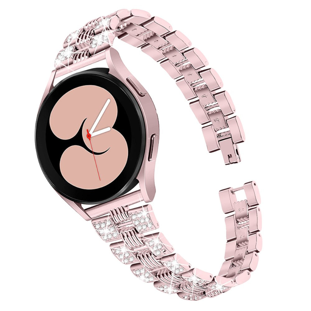 Skøn Metal Og Rhinsten Universal Rem passer til Samsung Smartwatch