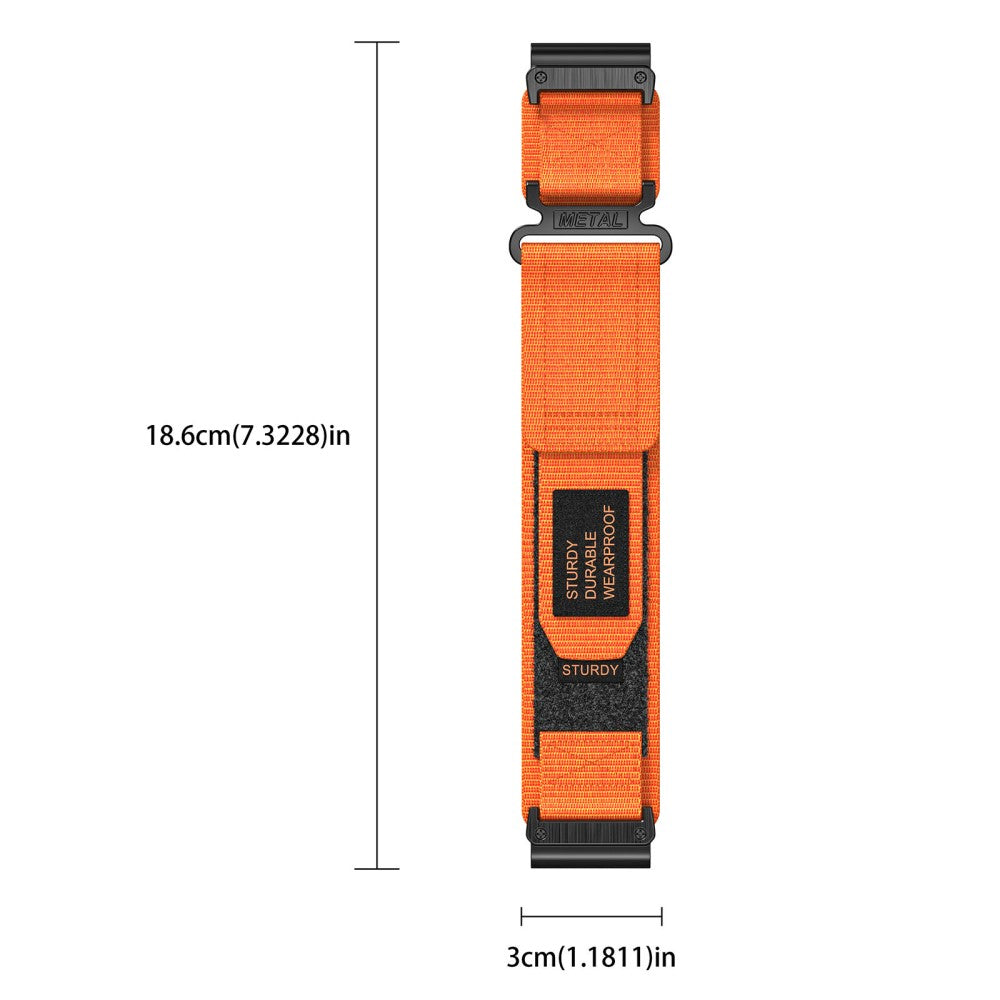 vildt-haardfoer-nylon-universal-rem-passer-til-garmin-smartwatch_2.jpg Vildt Hårdfør Nylon Universal Rem passer til Garmin Smartwatch