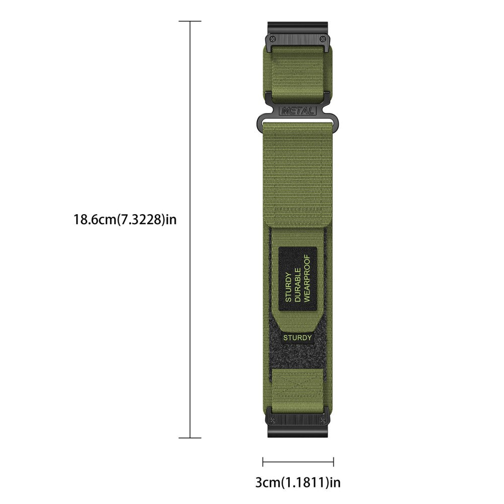 vildt-haardfoer-nylon-universal-rem-passer-til-garmin-smartwatch_3.jpg Vildt Hårdfør Nylon Universal Rem passer til Garmin Smartwatch