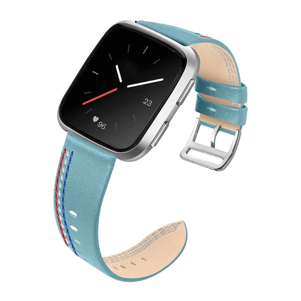 Vildt Skøn Ægte Læder Universal Rem passer til Fitbit Smartwatch Udsalg