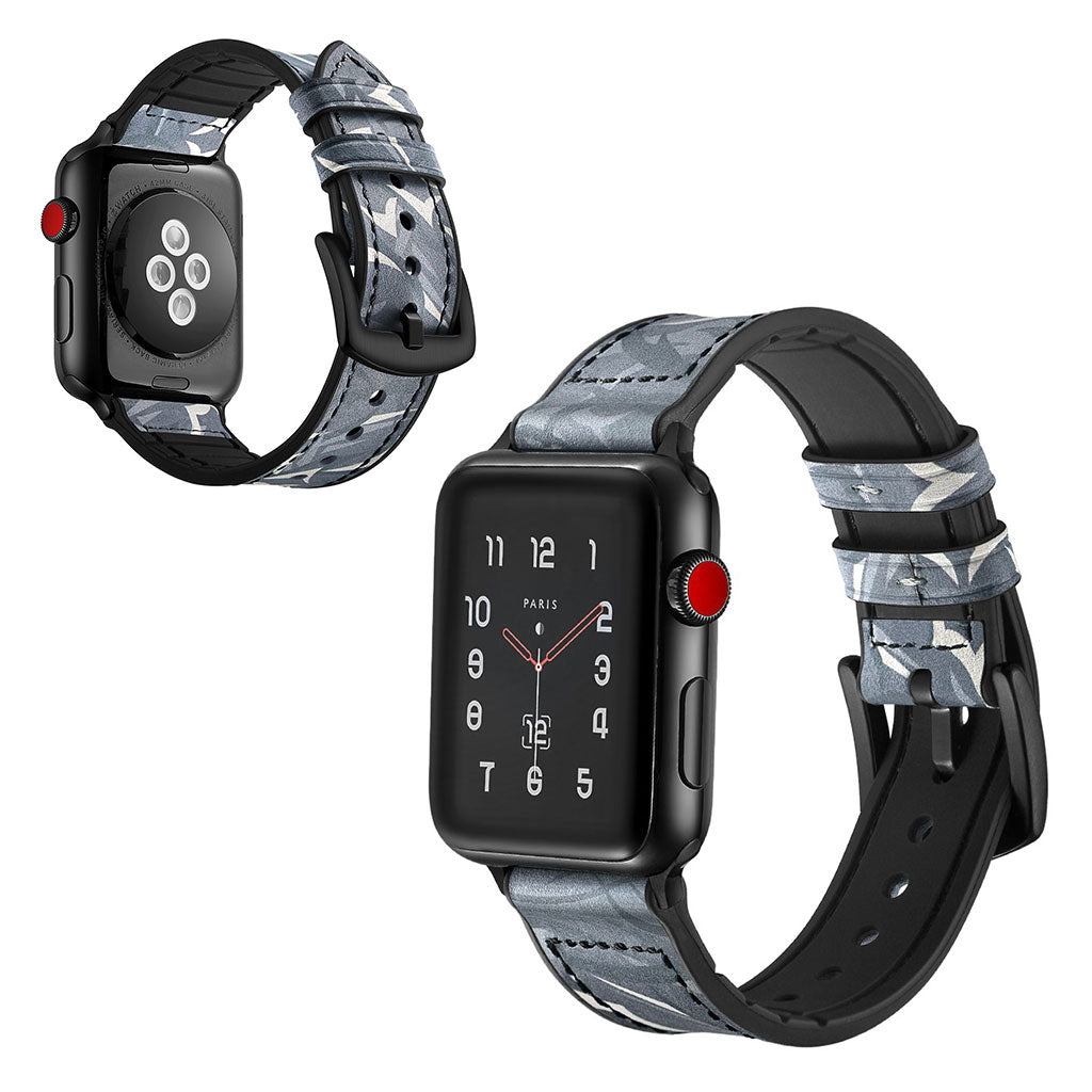 Ægte Læder Universal Rem passer til Apple Watch Series 5 44mm / Apple Watch 44mm