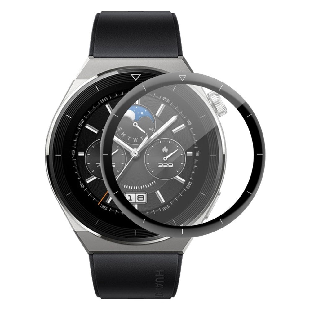 Plastik 3D Kurvet Skærmbeskytter passer til Huawei Watch GT 3 Pro 46mm