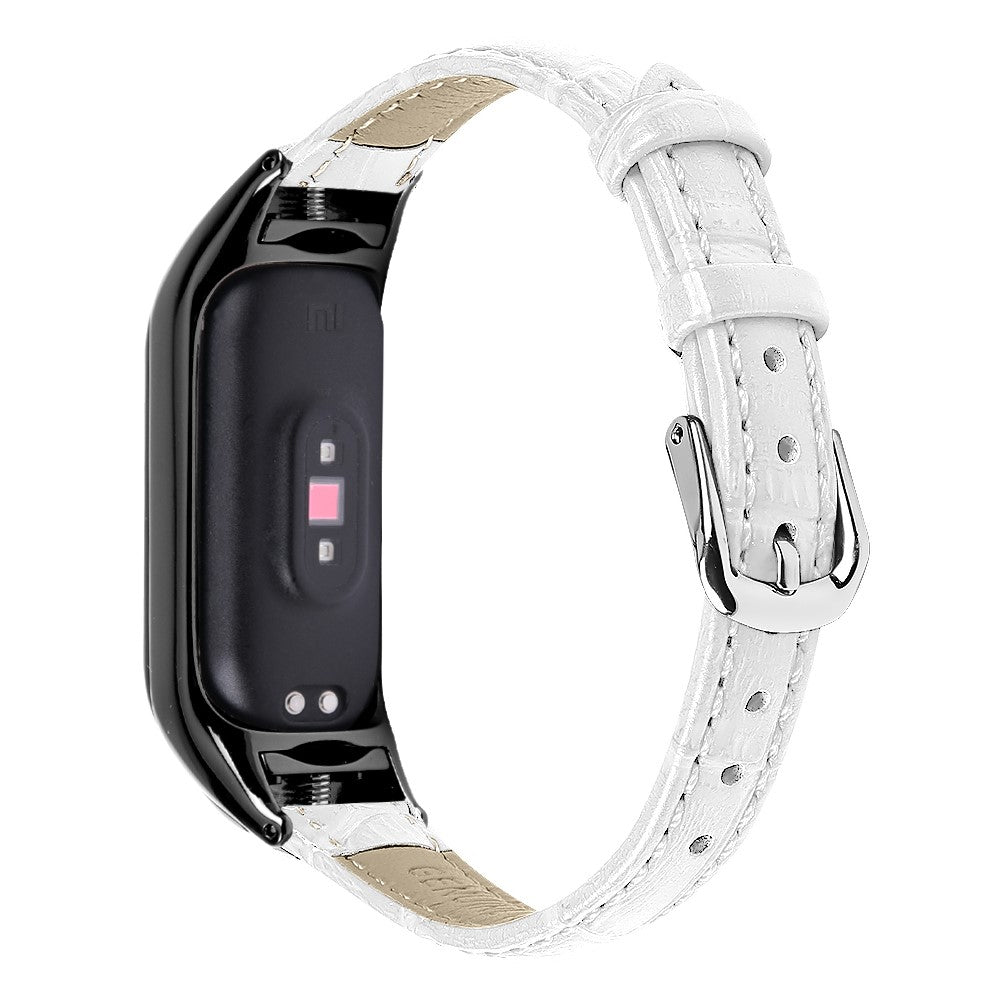 Rigtigt Kønt Ægte Læder Rem passer til Xiaomi Smart Band 8