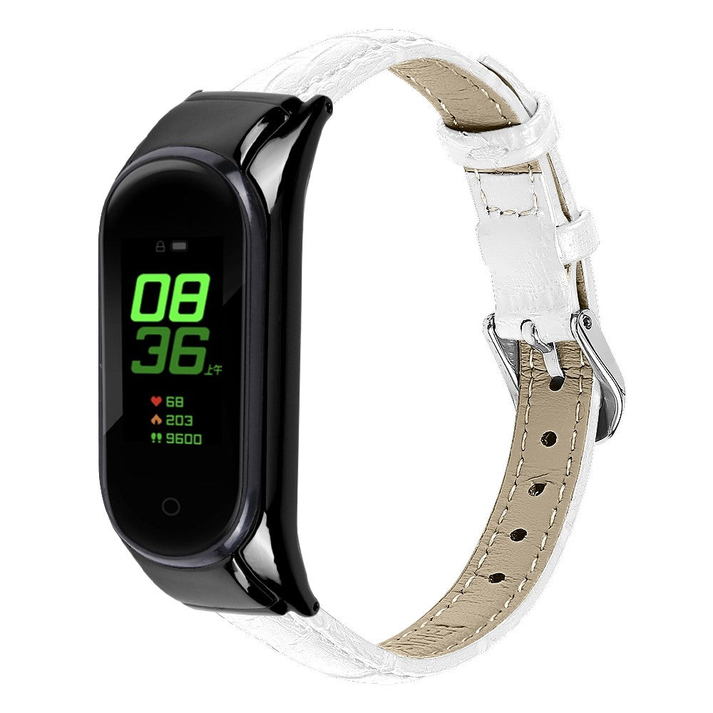 Rigtigt Kønt Ægte Læder Rem passer til Xiaomi Smart Band 8