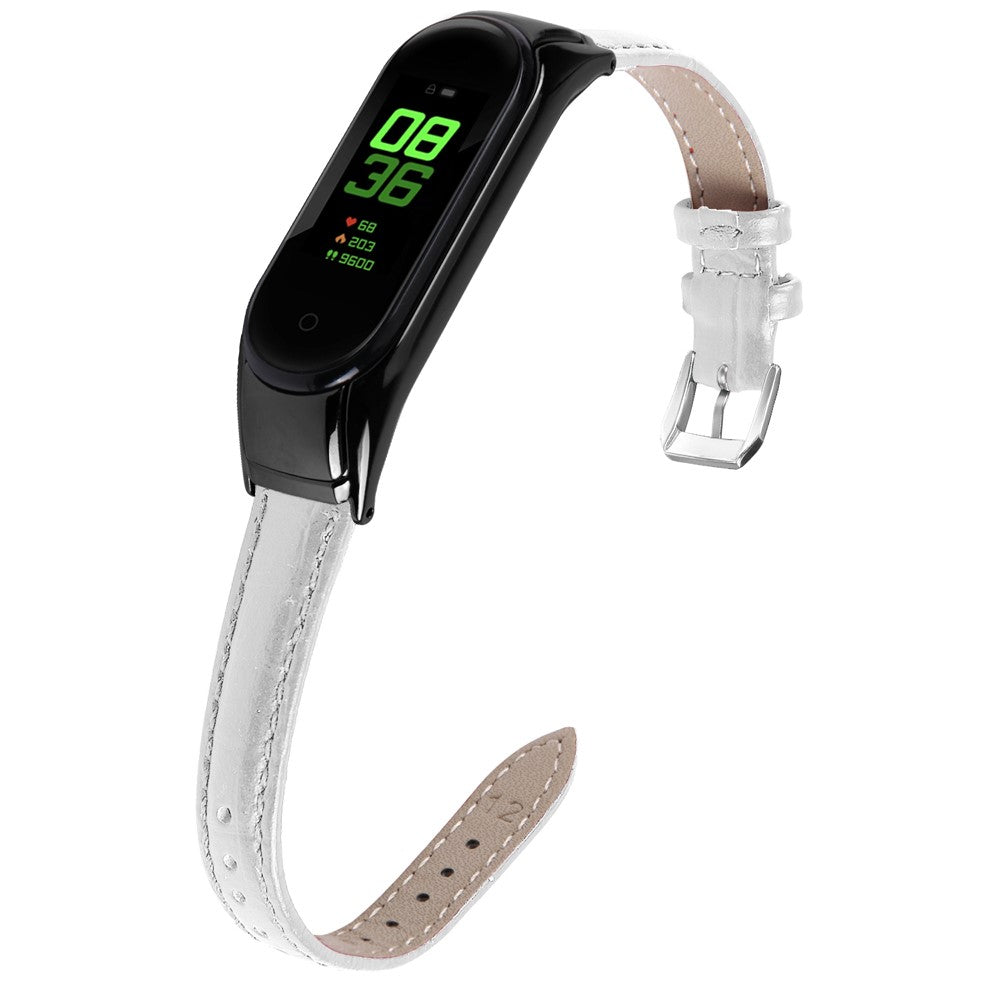 Rigtigt Kønt Ægte Læder Rem passer til Xiaomi Smart Band 8