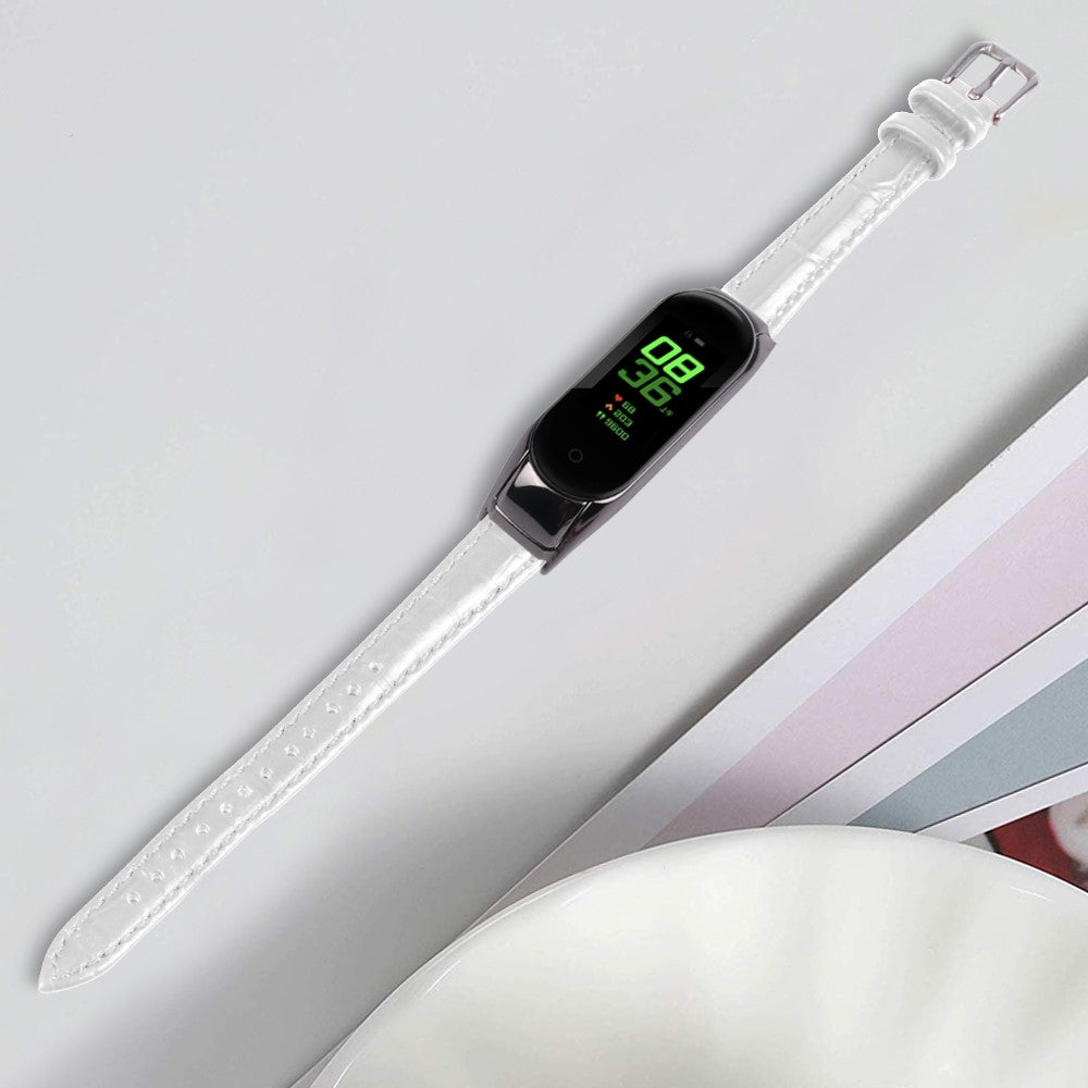 Rigtigt Kønt Ægte Læder Rem passer til Xiaomi Smart Band 8