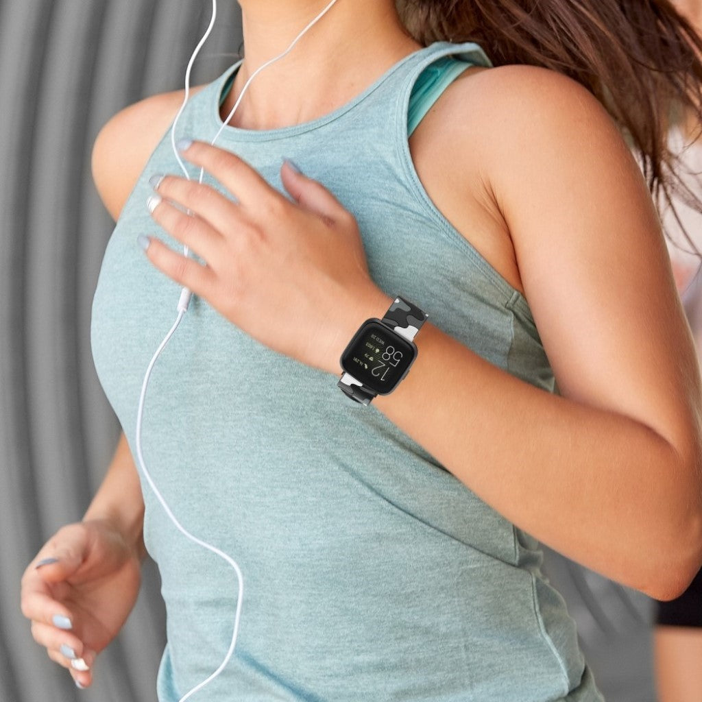 Silikone Universal Rem passer til Fitbit Versa 2 / Fitbit Versa Lite