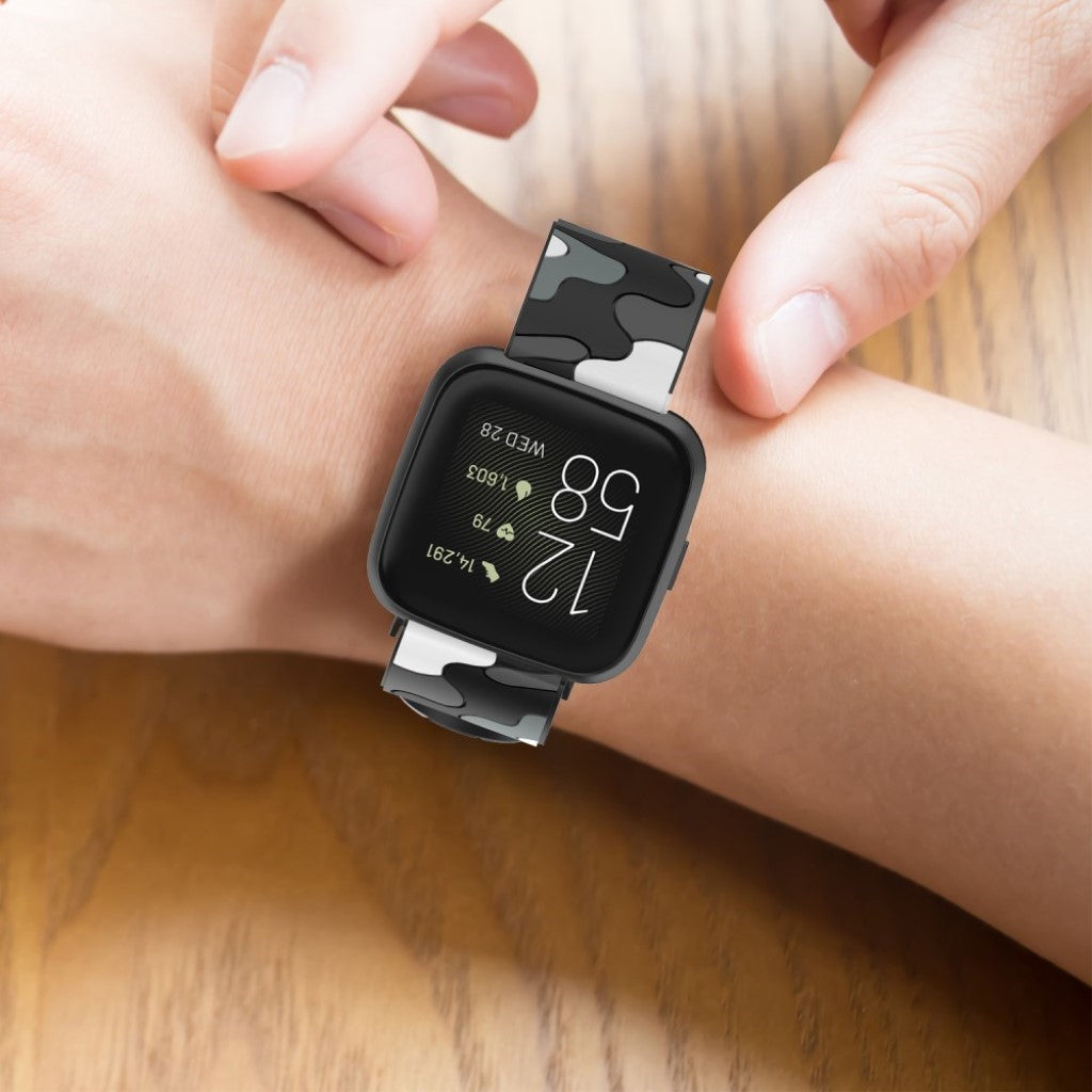 Silikone Universal Rem passer til Fitbit Versa 2 / Fitbit Versa Lite