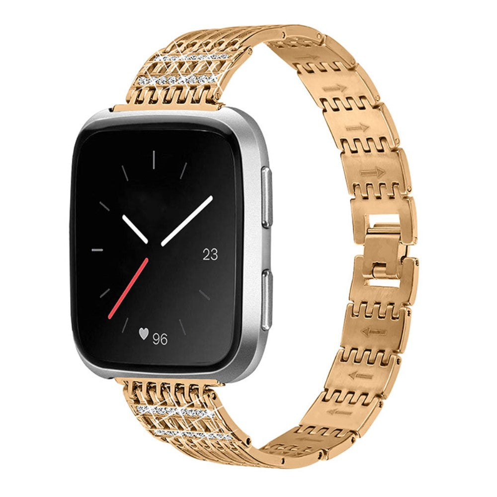 Vildt Hårdfør Metal Universal Rem passer til Fitbit Smartwatch