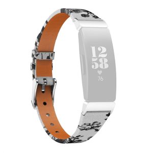 Ægte Læder Universal Rem passer til Fitbit Ace 2 / Fitbit Inspire 1