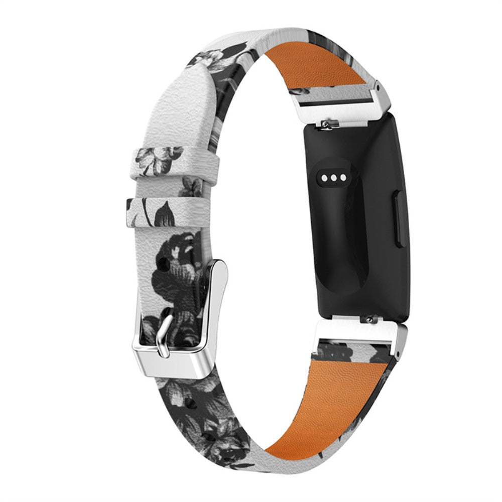 Ægte Læder Universal Rem passer til Fitbit Ace 2 / Fitbit Inspire 1