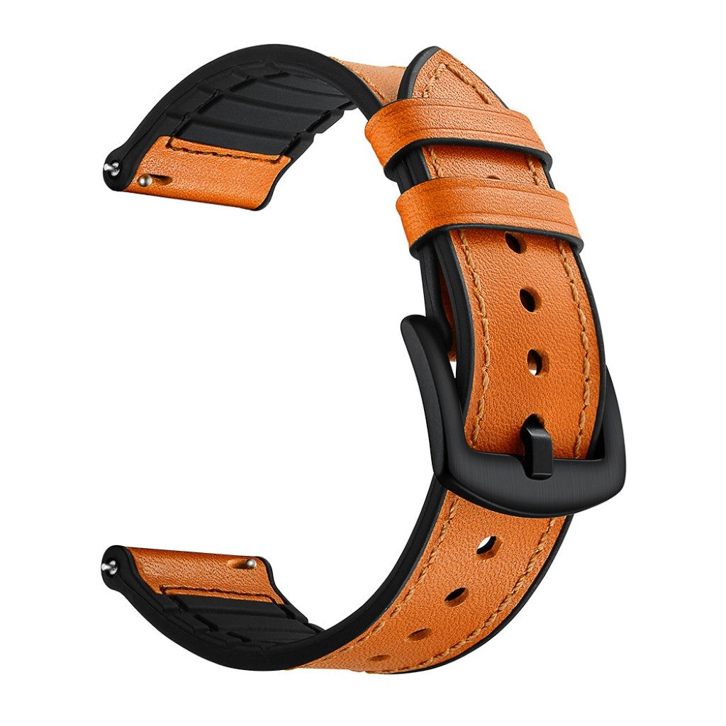 Ægte Læder Universal Rem passer til Samsung Gear S3 / Samsung Gear S3 Frontier Mode